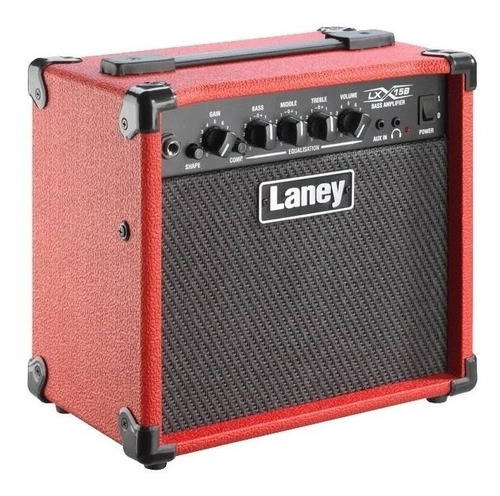 Imagen 2 de 4 de Amplificador Laney De Bajo Lx15b-red Rojo