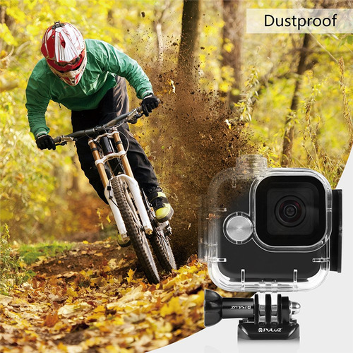 Funda Puluz Para Minicámara Deportiva Gopro Hero11, Negra, P