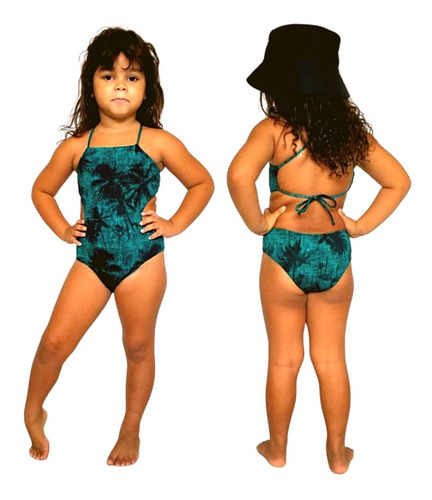 Kit Família | Maiô Mãe E Filha E Sunga Box Pai Box Shortinho