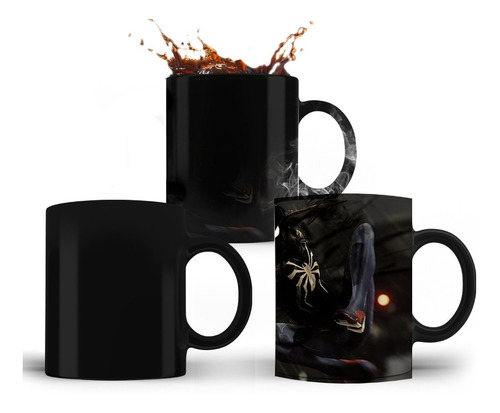 Taza Mágica Spiderman 5 Modelos Personalizada