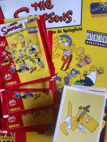 Estampas Panini - The Simpsons Colección Springfield 2011