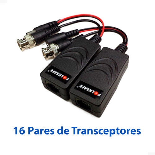 Transceptor Hd Energía+video Fs-hd4301vpd Folksafe 16 Piezas