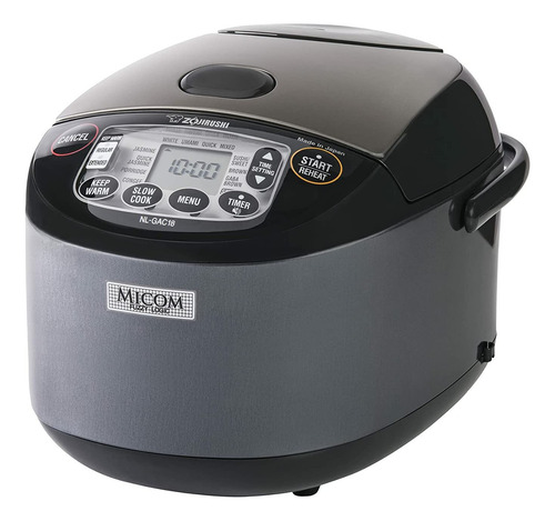Aquecedor De Panela De Arroz Zojirushi Nlgac18 Bm Umami Mico