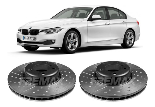 Imagem 6 de 6 de Disco Freio Dianteiro Bmw 125 316 420 M235 2013 2014 15 2016