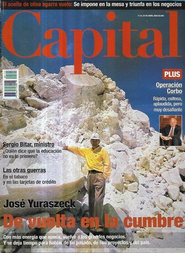 Revista Capital 105 / 24 Abril 2003 / José Yuraszeck