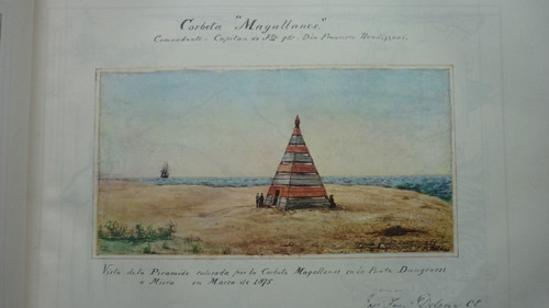 Corbeta Magallanes En Punta Dungeness 1875