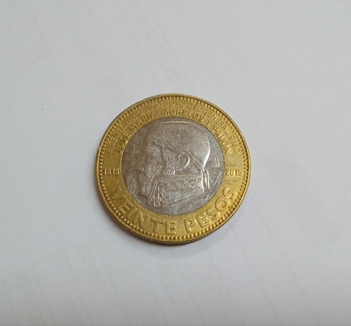 Monedas Conmemorativa $20 José María Morelos Y Pavón