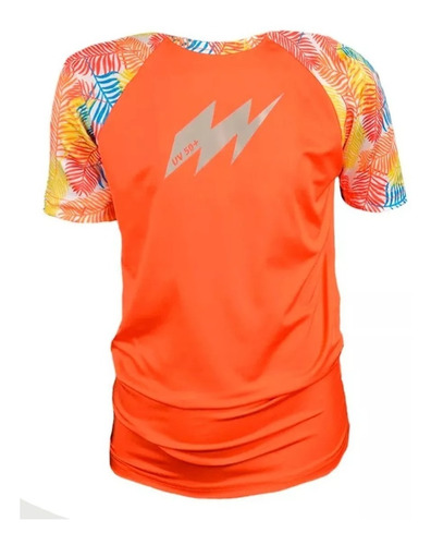 Remera Manga Corta Flash Summer Kids Protección +uv50