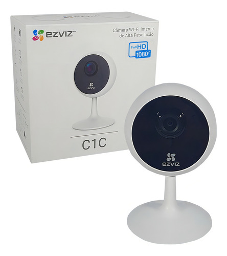 Babá Eletrônica Câmera Wifi Com Visão Noturna E Áudio Ezviz Voltagem