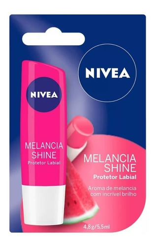 Nivea Protetor Labial 4,8g Melancia