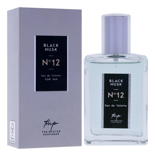 Perfume The Master Perfumer Black Musk N12 Para Homens 30ml