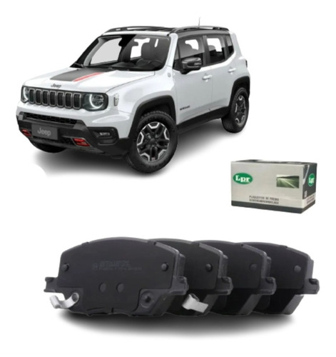 Pastilla Freno Para Jeep Renegade 1.8 2.0 16v Crd Delantera