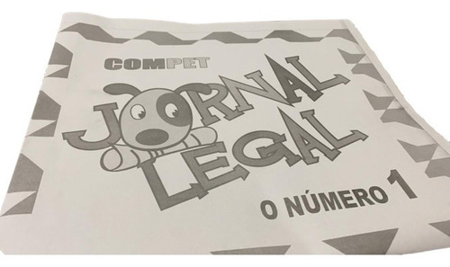 Jornal Higiênico Compet 100 Folhas  ( Jornal Legal )