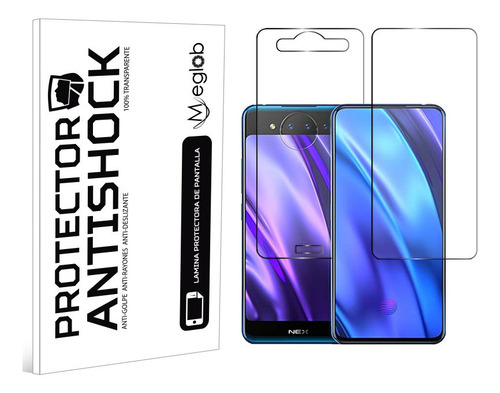 Protector Mica Pantalla Para Vivo Nex Dual Display