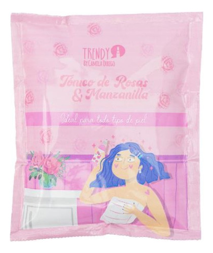 Sachet Tonico Agua Rosas Trendy - mL a $104