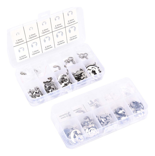 Anillos De Retención Snap M1.5-10 Miniportátiles, 120 Unidad