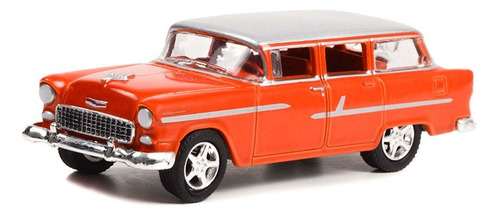 1955 Chevrolet Handyman Custom Wagon Naranja 1:64 Greenlight