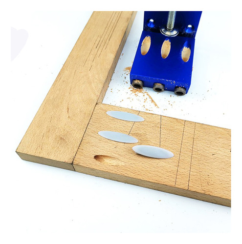 Mini De Orificios Oblicuos Herramienta De Perforación Azul