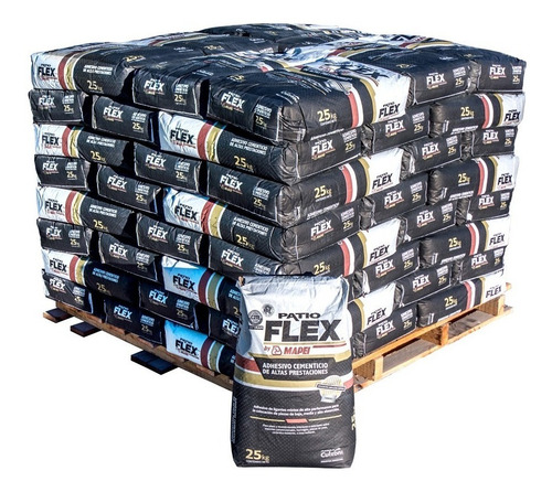 Mezcla Adhesiva Patio Flex By Mapei Por 25 Kilos