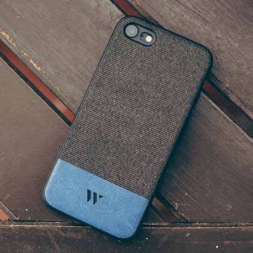 Funda Walden® Gunver Tejido Gros + Cuero Galaxy S10 Samsung Original