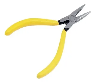Alicate Bico Meia Cana Reto 4 Plastico - Bachert