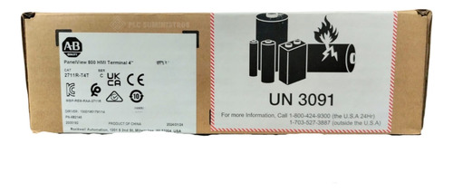 Allen-bradley 2711r-t4t Panelview 800 Hmi Terminal 4