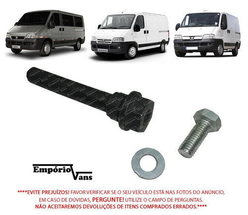 Parafuso Pinça Aro 15/16 Ducato Boxer Jumper  2.5 2.8 99/02