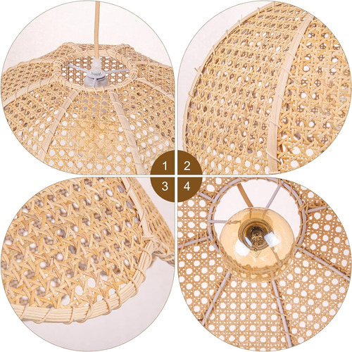 Luces Colgantes De Ratán, Lámpara De Techo Colgante, Lámpara