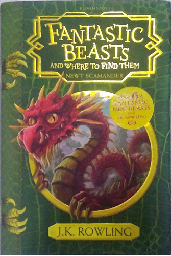 Libro Jk Rowling Fantástico New Beasts