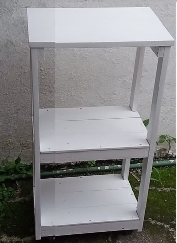 Imagen 6 de 6 de Mesa Auxiliar De Cocina Modelo Dali Mediana