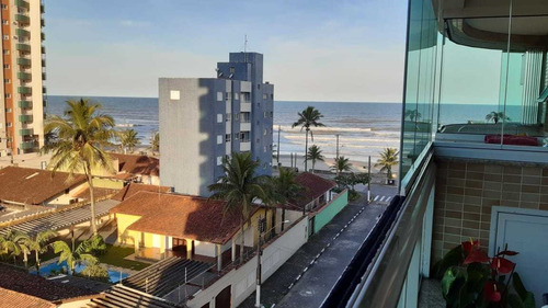 Imagem 9 de 13 de Apto. Frente Ao Mar C/ Piscina. Mongaguá. Sp. Ref: 1311