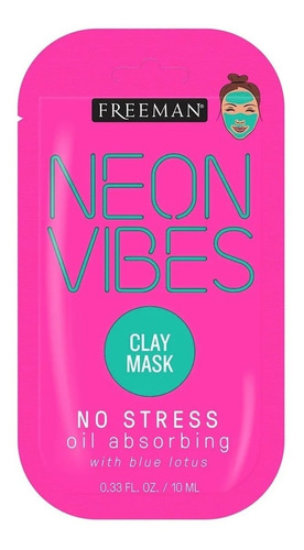 Mascarilla Facial Freeman Neon Vibes 10 Ml