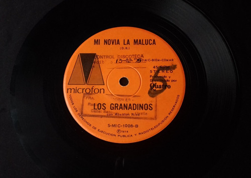 Single Los Granadinos - Mi Novia La Maluca