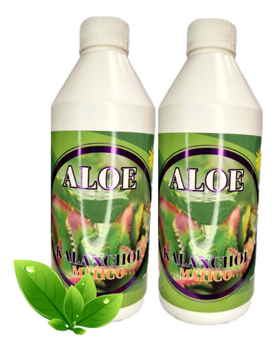 Pack 2 Litros Gel Aloe Vera + Kalanchoe + Matico