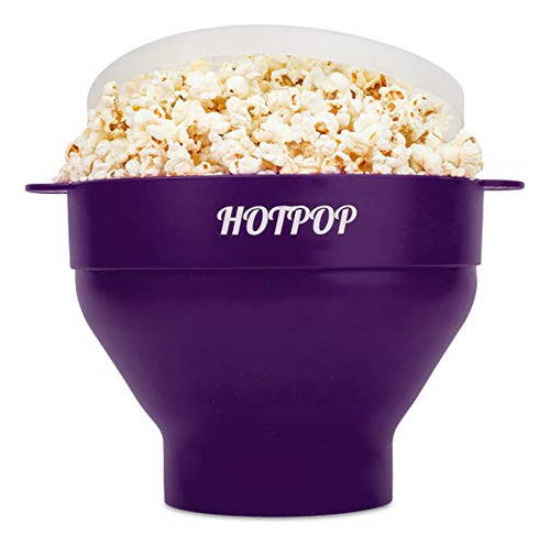 El Original Hotpop Microwave Popcorn Popper, Silicone Ystst