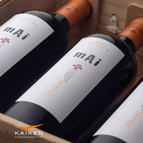 Imagen 2 de 10 de Vino Kaiken Mai Malbec 750ml. - Envíos