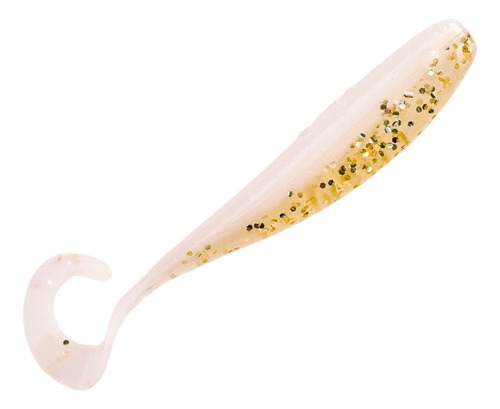 Señuelo Gomas Am Fishing 4 Pulgadas 8 Pack Para Pesca Color Golden Gringlo