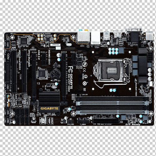 Placa Madre Gigabyte Ga-z97-hd3, 4 Ranuras Ddr3, Socket 1150 Negro