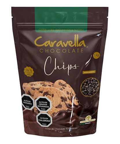 Chips Chocolate Caravella Sin Gluten 1 Kilo