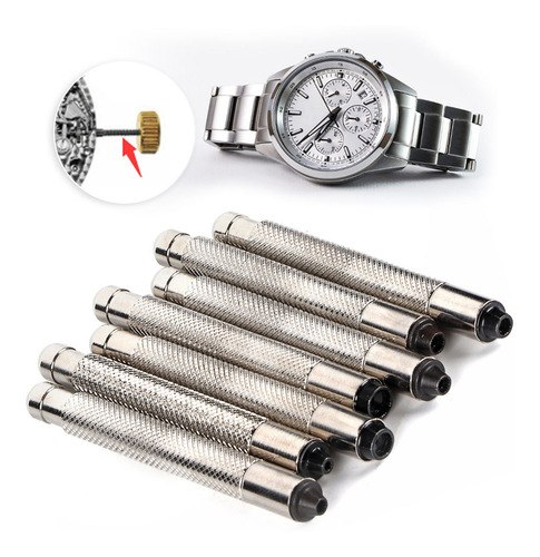 7 Piezas 3.0-7.0 Reloj Corona Bobinadora Tornillo Reparación