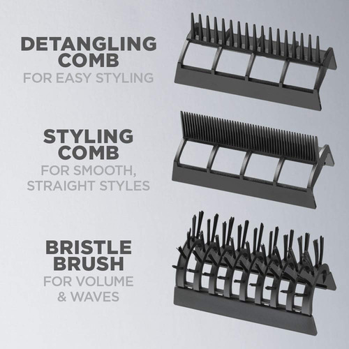 Secador De Cabelo Conair 3 Em 1 Styling 1875w Com 3 Acessóri