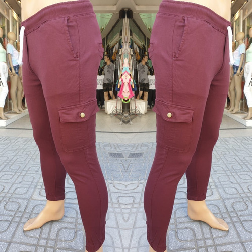 Pantalón Cargo Con Cordón