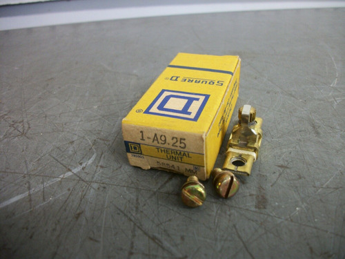 Square D Overload Relay Thermal Heater A9.25 Nib Ddl