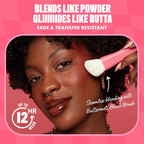 Maquillaje Profesional Blush Nyx Buttermelt Sooner The Butta