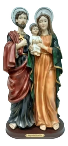 Estatua De La Sagrada Familia - 60 Cm - Resina Poliéster