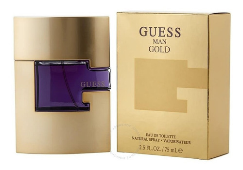 Perfume Guess Gold Edt 75ml Caballero 100% Original