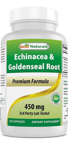 Equinacea 450 Mg Best Naturals - Un - Unidad A $853