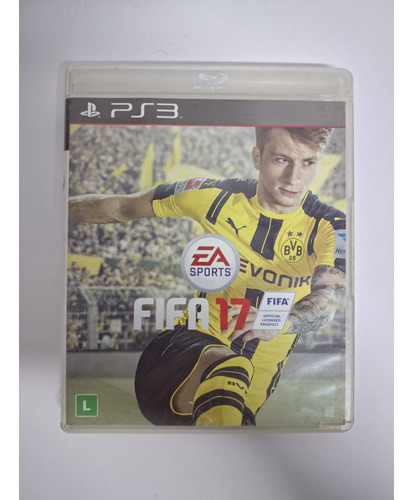 Fifa 17 Ps3 Mídia Física Original Em Bom Estado Playstation