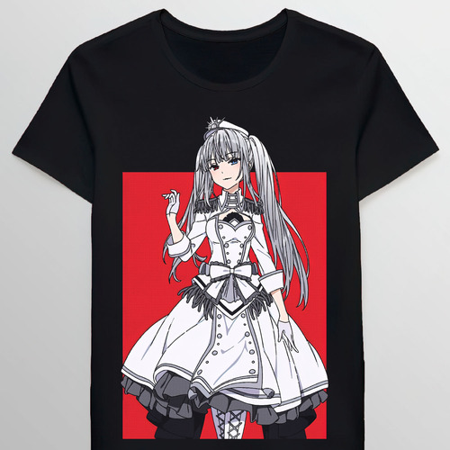 Remera Date A Live Kurumi Tokisaki White Queen 29