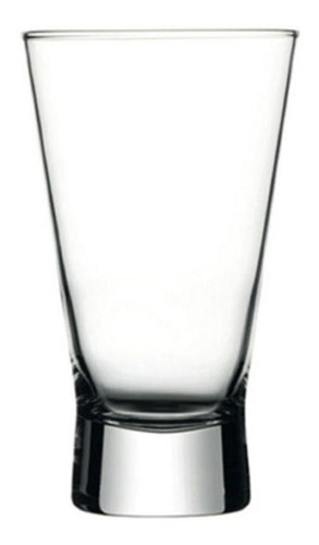 Set De 12 Vasos Vidrio Alto 390 Cc Petra Pasabahce